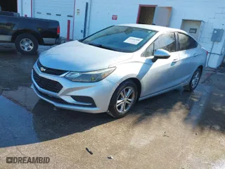2017 Chevrolet Cruze LT with VIN 1G1BE5SM8H7162848, listed as a IAAI auction lot 41896488 with 187,029 mi miles. Bid and sale history available at carsss.com. Image 2.