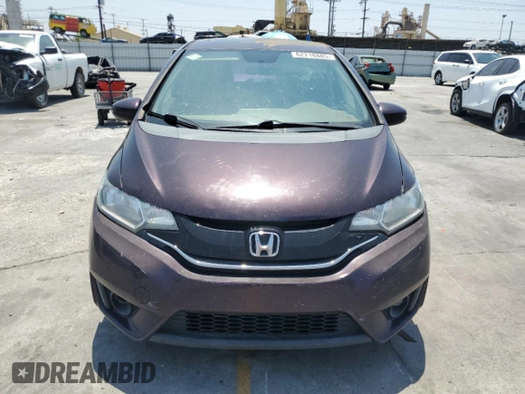 2015 Honda Fit EX-L with VIN 3HGGK5H86FM756083, listed as a Copart auction lot 62218885 with 218,786 mi miles and Clean title. Bid and sale history available at DreamBid. Image 5.