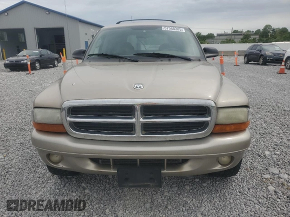 2003 Dodge Durango SLT z VIN 1D4HS48N63F523970, wystawiony jako Copart lot #57568385 z przebiegiem 296 806 mil mil oraz Czysty tytuł • Clean title. Historia ofert i sprzedaży dostępna na DreamBid. Obrazek 5.
