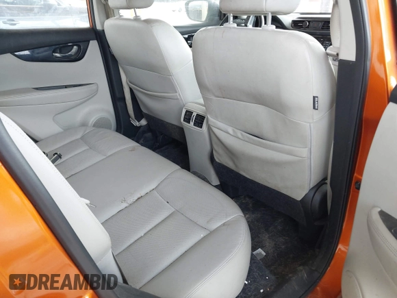 2017 Nissan Rogue Sport SL with VIN JN1BJ1CR7HW106222, listed as a IAAI auction lot 42085022 with 87,389 mi miles. Bid and sale history available at carsss.com. Image 8.