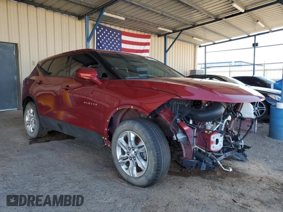 2020 Chevrolet Blazer LT z VIN 3GNKBHRS3LS611585, wystawiony jako Copart lot #60929905 z przebiegiem 74 455 mil mil oraz Czysty tytuł • Clean title. Historia ofert i sprzedaży dostępna na DreamBid. Obrazek 4.