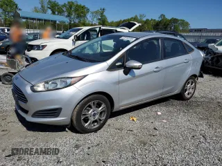 2014 Ford Fiesta SE with VIN 3FADP4BJ1EM171084, listed as a Copart auction lot 52516105 with 188,054 mi miles and Salvage Title. Bid and sale history available at carsss.com. Image 1.