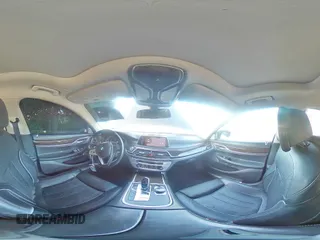 2017 BMW 7 Series 740i xDrive with VIN WBA7E4C50HGU99073, listed as a Copart auction lot 86506784 with 107,109 mi miles and Salvage Title. Bid and sale history available at carsss.com. Image 12.