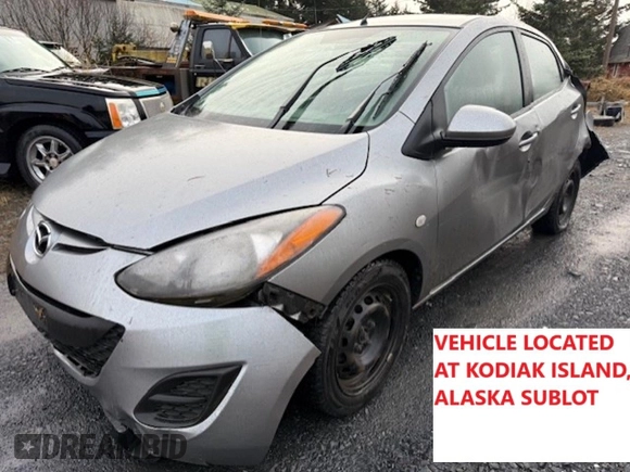 2014 Mazda 2 Sport with VIN JM1DE1KY8E0180346, listed as a Copart auction lot 78743964 with 166,354 mi miles and Salvage Title. Bid and sale history available at carsss.com. Image 1.