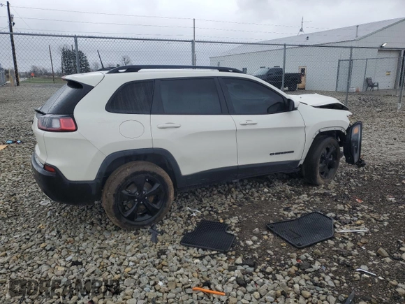 2019 Jeep Cherokee Altitude with VIN 1C4PJMLX6KD404671, listed as a Copart auction lot 50501945 with Not Provided miles and Salvage Title. Bid and sale history available at DreamBid. Image 3.