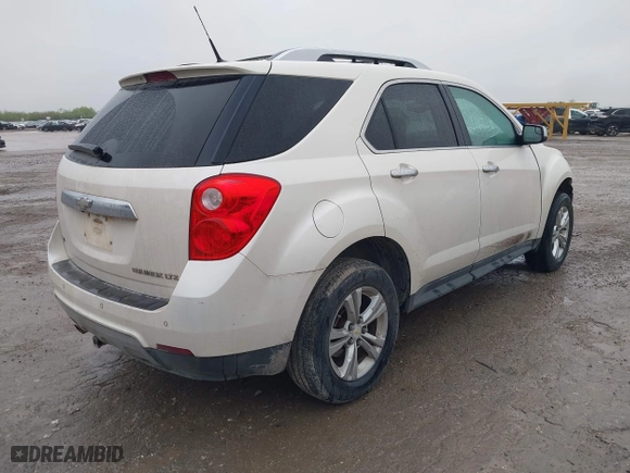 2012 Chevrolet Equinox LTZ with VIN 2GNALFEK3C1203215, listed as a IAAI auction lot 41894952 with 208,543 mi miles. Bid and sale history available at carsss.com. Image 4.
