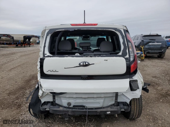 2019 Kia Soul with VIN KNDJN2A25K7026105, listed as a Copart auction lot 45984785 with 34,654 mi miles and Salvage Title. Bid and sale history available at carsss.com. Image 6.
