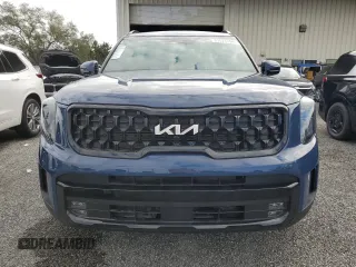 2024 Kia Telluride SX X-Line with VIN 5XYP5DGC7RG452025, listed as a Copart auction lot 81028764 with Not Provided miles and Salvage Title. Bid and sale history available at carsss.com. Image 5.