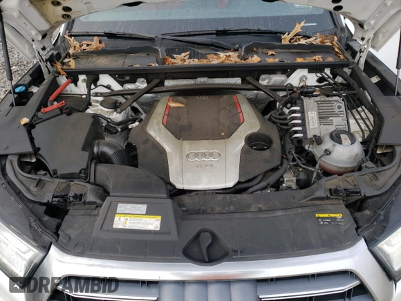 2018 Audi SQ5 Premium Plus with VIN WA1A4AFY0J2231296, listed as a Copart auction lot 85218374 with 50,616 mi miles and Salvage Title. Bid and sale history available at DreamBid. Image 12.