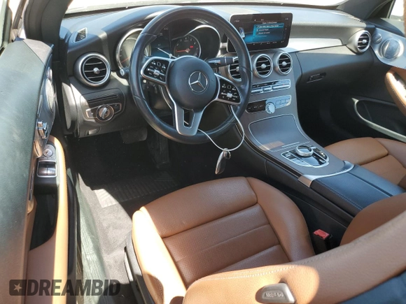 2019 Mercedes-Benz C 300 with VIN WDDWJ8DB0KF849018, listed as a Copart auction lot 49503425 with 67,672 mi miles and Salvage title. Bid and sale history available at DreamBid. Image 8.
