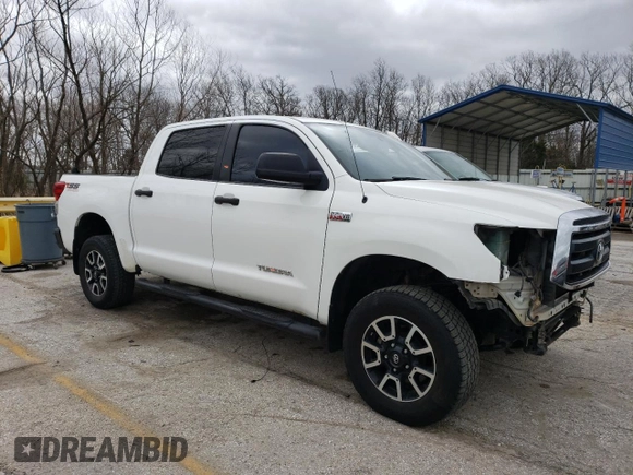 2013 Toyota Tundra 4WD Truck with VIN 5TFDW5F17DX310690, listed as a Copart auction lot 48848265 with 199,972 mi miles and Salvage Title. Bid and sale history available at carsss.com. Image 4.