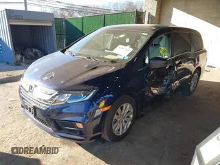 2019 Honda Odyssey LX with VIN 5FNRL6H2XKB124126, listed as a IAAI auction lot 40859906 with 24,369 mi miles and . Bid and sale history available at DreamBid. Image 18.
