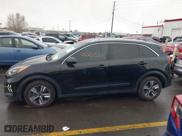 2022 Kia Niro LXS with VIN KNDCB3LC8N5549678, listed as a IAAI auction lot 41528469 with 46,989 mi miles. Bid and sale history available at carsss.com. Image 14.