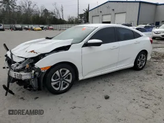 2016 Honda Civic Sedan LX with VIN 19XFC2F54GE037618, listed as a Copart auction lot 44584325 with 130,516 mi miles and Salvage Title. Bid and sale history available at carsss.com. Image 1.