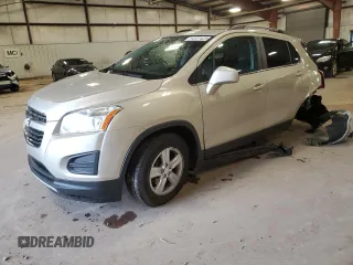 2016 Chevrolet Trax LT z VIN 3GNCJLSB5GL271960, wystawiony jako Copart lot #54727425 z przebiegiem 113 903 mil mil oraz Czysty tytuł • Clean title. Historia ofert i sprzedaży dostępna na DreamBid. Obrazek 1.