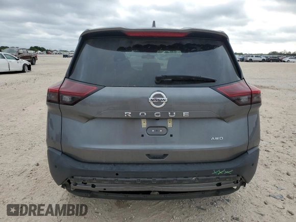 2021 Nissan Rogue S with VIN 5N1AT3ABXMC847525, listed as a Copart auction lot 53042965 with 26,775 mi miles and Clean title. Bid and sale history available at DreamBid. Image 6.