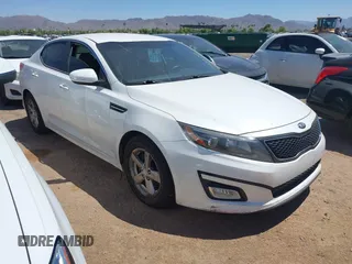 2014 Kia Optima LX с VIN KNAGM4A7XE5480478, выставлен на аукционе IAAI как лот 42521415 с пробегом 174 833 миль миль и . История ставок и продаж доступна на DreamBid. Изображение 1.