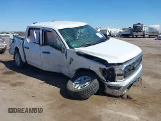 2023 Ford F-150 XL with VIN 1FTEW1EP4PFA04608, listed as a IAAI auction lot 40176213 with 80,374 mi miles and . Bid and sale history available at DreamBid. Image 1.
