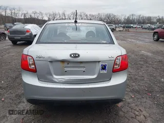 2010 Kia Rio LX with VIN KNADH4A37A6645279, listed as a IAAI auction lot 40856780 with 165,385 mi miles. Bid and sale history available at carsss.com. Image 16.