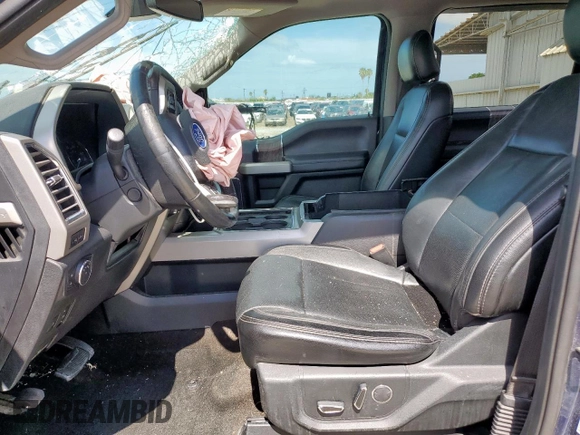 2017 Ford F-250 Lariat with VIN 1FT7W2BT1HEE01023, listed as a Copart auction lot 60861445 with 252,277 mi miles and Salvage title. Bid and sale history available at DreamBid. Image 7.