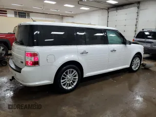 2018 Ford Flex SEL with VIN 2FMGK5C89JBA00582, listed as a Copart auction lot 85352234 with 80,296 mi miles and Clean Title. Bid and sale history available at carsss.com. Image 3.