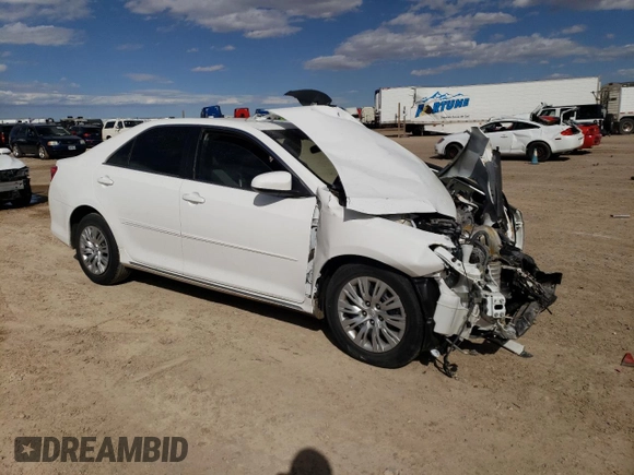 2013 Toyota Camry L with VIN 4T4BF1FK2DR308308, listed as a Copart auction lot 48393555 with Not Provided miles and Non Repairable. Bid and sale history available at carsss.com. Image 4.