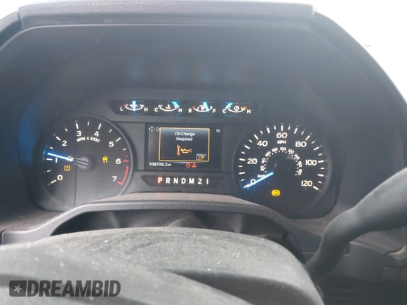 2016 Ford F-150 XL with VIN 1FTEX1CP8GKF41313, listed as a IAAI auction lot 41580789 with 109,705 mi miles and . Bid and sale history available at carsss.com. Image 7.