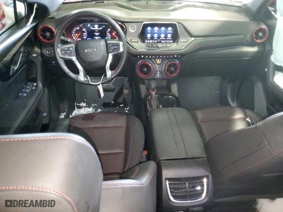2022 Chevrolet Blazer RS with VIN 3GNKBERS9NS169056, listed as a Copart auction lot 41665325 with 28,686 mi miles and Salvage Title. Bid and sale history available at carsss.com. Image 8.