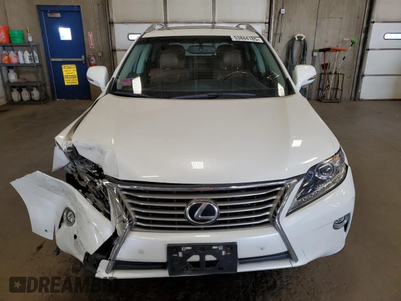 2015 Lexus RX 350 with VIN 2T2BK1BAXFC336070, listed as a Copart auction lot 53884185 with 118,069 mi miles and Salvage Title. Bid and sale history available at DreamBid. Image 5.