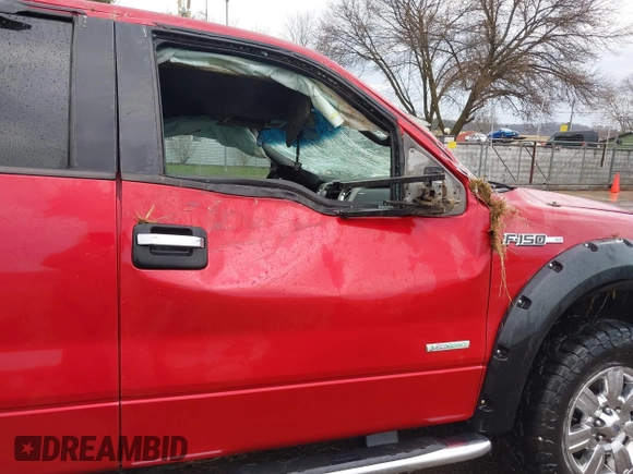 2012 Ford F-150 XL with VIN 1FTFW1ET1CFA18994, listed as a IAAI auction lot 41911367 with 212,883 mi miles. Bid and sale history available at carsss.com. Image 12.