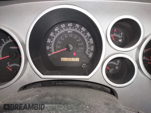 2008 Toyota Tundra 4WD Truck with VIN 5TBBV54118S514869, listed as a IAAI auction lot 42020352 with 225,754 mi miles. Bid and sale history available at carsss.com. Image 7.