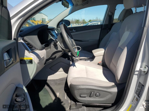 2017 Hyundai Tucson SE with VIN KM8J3CA45HU312104, listed as a Copart auction lot 45465175 with 73,282 mi miles and Salvage Title. Bid and sale history available at carsss.com. Image 7.