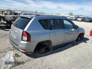 2017 Jeep Compass Sport with VIN 1C4NJCBA7HD123891, listed as a Copart auction lot 43081425 with 93,238 mi miles and Salvage Title. Bid and sale history available at carsss.com. Image 3.