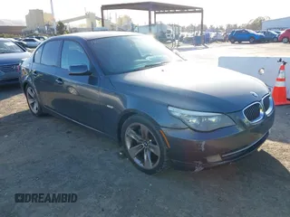 2008 BMW 5 Series 528i with VIN WBANU53558CT05385, listed as a IAAI auction lot 41589372 with 158,602 mi miles and . Bid and sale history available at DreamBid. Image 1.