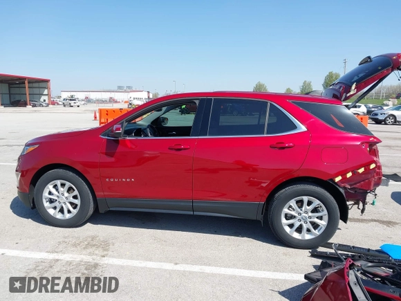 2019 Chevrolet Equinox LT with VIN 2GNAXKEV8K6149676, listed as a IAAI auction lot 41952799 with 52,856 mi miles and . Bid and sale history available at DreamBid. Image 15.