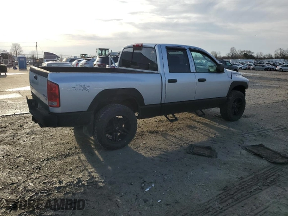 2003 Dodge 1500 ST with VIN 1D7HU18D63S372834, listed as a Copart auction lot 47431255 with 204,843 mi miles and Salvage Title. Bid and sale history available at DreamBid. Image 3.