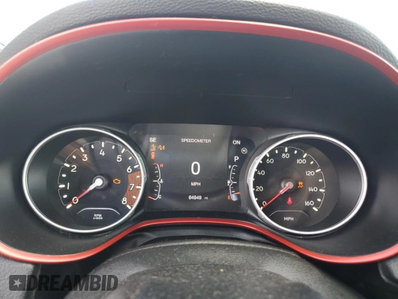2021 Jeep Compass Trailhawk z VIN 3C4NJDDB1MT529228, wystawiony jako Copart lot #60490744 z przebiegiem 64 949 mil mil oraz Szkoda całkowita • Salvage title. Historia ofert i sprzedaży dostępna na DreamBid. Obrazek 9.