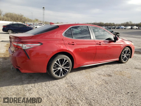 2019 Toyota Camry LE with VIN 4T1B11HKXKU295763, listed as a Copart auction lot 49424475 with 81,931 mi miles and Salvage Title. Bid and sale history available at carsss.com. Image 3.