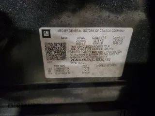 2018 Chevrolet Equinox LT with VIN 2GNAXSEV5J6330782, listed as a Copart auction lot 43430055 with 91,148 mi miles and Salvage Title. Bid and sale history available at carsss.com. Image 13.