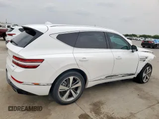 2022 Genesis GV80 с VIN KMUHCESC0NU077852, выставлен на аукционе Copart как лот 53246045 с пробегом 27 400 миль миль и Списание • Salvage title. История ставок и продаж доступна на DreamBid. Изображение 3.