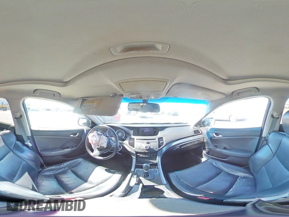 2011 Acura TSX with VIN JH4CU2F66BC018463, listed as a Copart auction lot 61601255 with 159,037 mi miles and Salvage title. Bid and sale history available at DreamBid. Image 14.