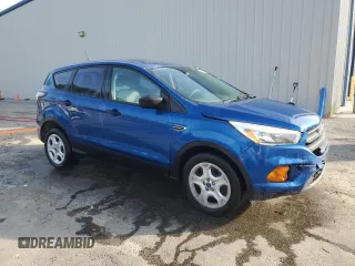 2017 Ford Escape S with VIN 1FMCU0F74HUE29731, listed as a Copart auction lot 59936015 with 111,231 mi miles and Salvage title. Bid and sale history available at DreamBid. Image 4.