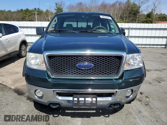 2007 Ford F-150 STX with VIN 1FTRX14W57FB39989, listed as a Copart auction lot 50695635 with 252,852 mi miles and Salvage title. Bid and sale history available at DreamBid. Image 5.