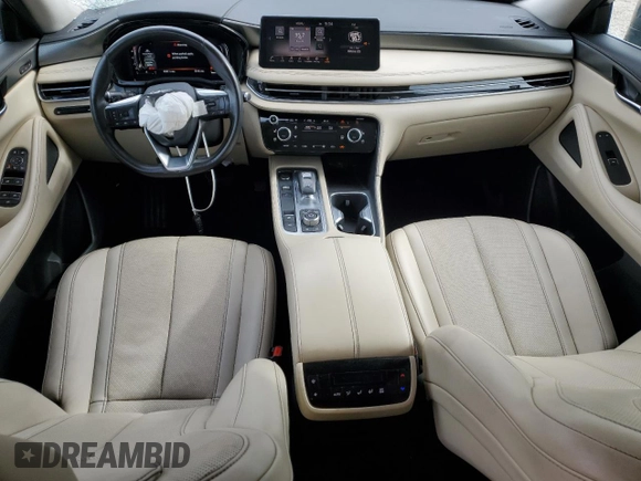 2023 Infiniti QX60 Luxe z VIN 5N1DL1FS9PC371847, wystawiony jako Copart lot #63471885 z przebiegiem 85 811 mil mil oraz Czysty tytuł • Clean title. Historia ofert i sprzedaży dostępna na DreamBid. Obrazek 8.