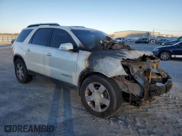 2008 GMC Acadia SLT1 with VIN 1GKER23718J299279, listed as a Copart auction lot 86814374 with Not Provided miles and Salvage Title. Bid and sale history available at carsss.com. Image 4.