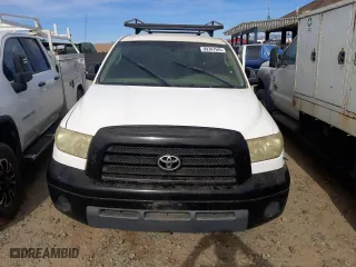 2007 Toyota Tundra with VIN 5TFLU52187X006201, listed as a Copart auction lot 89347545 with 413,967 mi miles and Salvage Title. Bid and sale history available at carsss.com. Image 5.