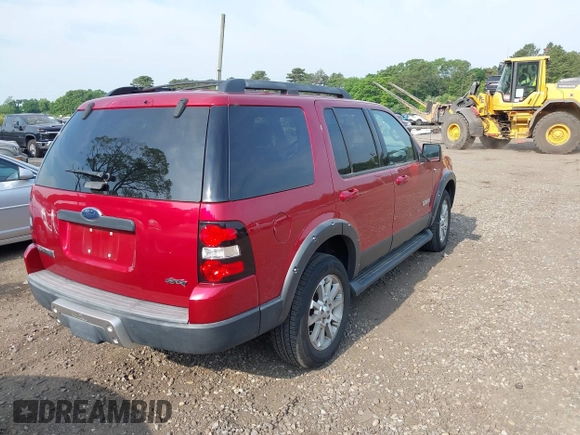 2008 Ford Explorer XLT with VIN 1FMEU73828UB36876, listed as a IAAI auction lot 42417344 with 123,582 mi miles and . Bid and sale history available at DreamBid. Image 4.