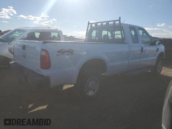 2008 Ford Super Duty F-250 SRW XL with VIN 1FTSX21528EB67839, listed as a Copart auction lot 44435535 with 87,321 mi miles and Salvage Title. Bid and sale history available at carsss.com. Image 3.