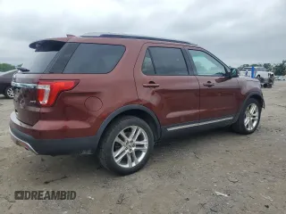 2016 Ford Explorer XLT z VIN 1FM5K8D83GGA93219, wystawiony jako Copart lot #58828405 z przebiegiem 134 961 mil mil oraz Szkoda całkowita • Salvage title. Historia ofert i sprzedaży dostępna na DreamBid. Obrazek 3.