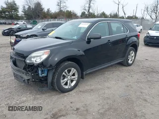 2017 Chevrolet Equinox LS with VIN 2GNALBEK6H1587846, listed as a IAAI auction lot 41612435 with 58,397 mi miles. Bid and sale history available at carsss.com. Image 17.